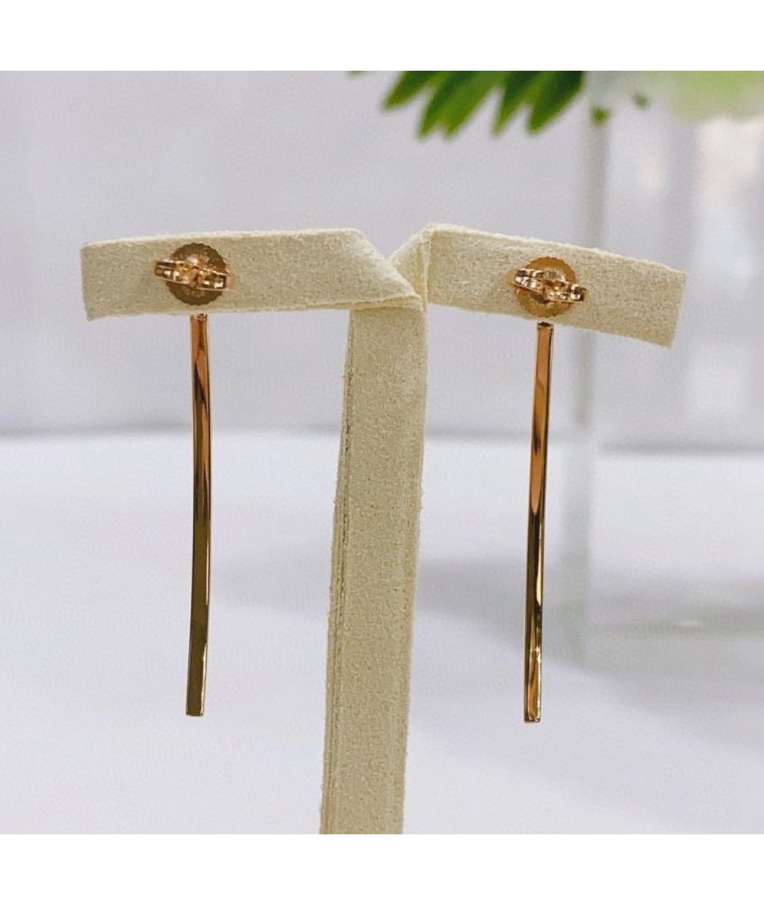 TIFFANY&CO Розовые серьги из розового золота, фото 4