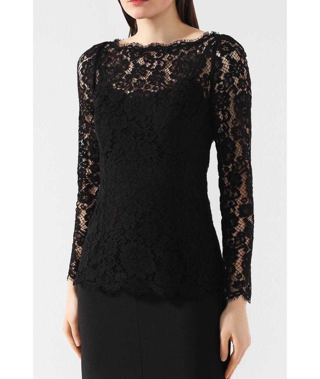 DOLCE&GABBANA Черная блузы, фото 4