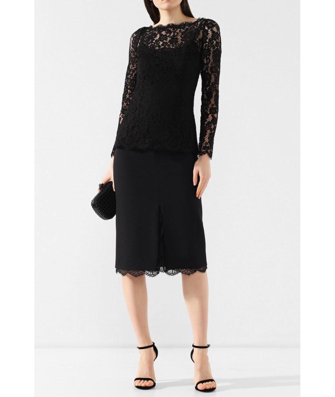 DOLCE&GABBANA Черная блузы, фото 3