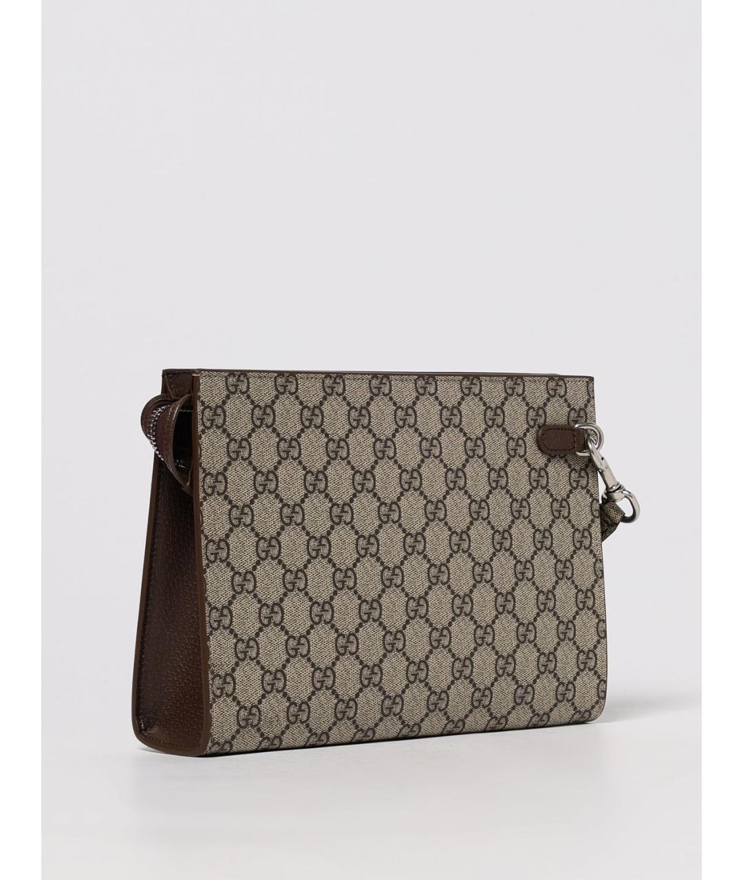 GUCCI Бежевая барсетка, фото 3