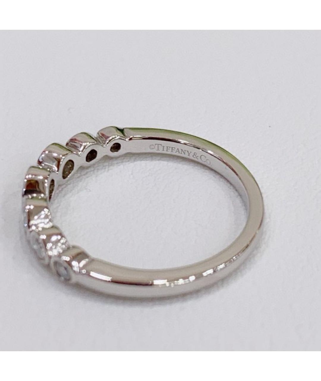 TIFFANY&CO Белое платиновое кольцо, фото 4