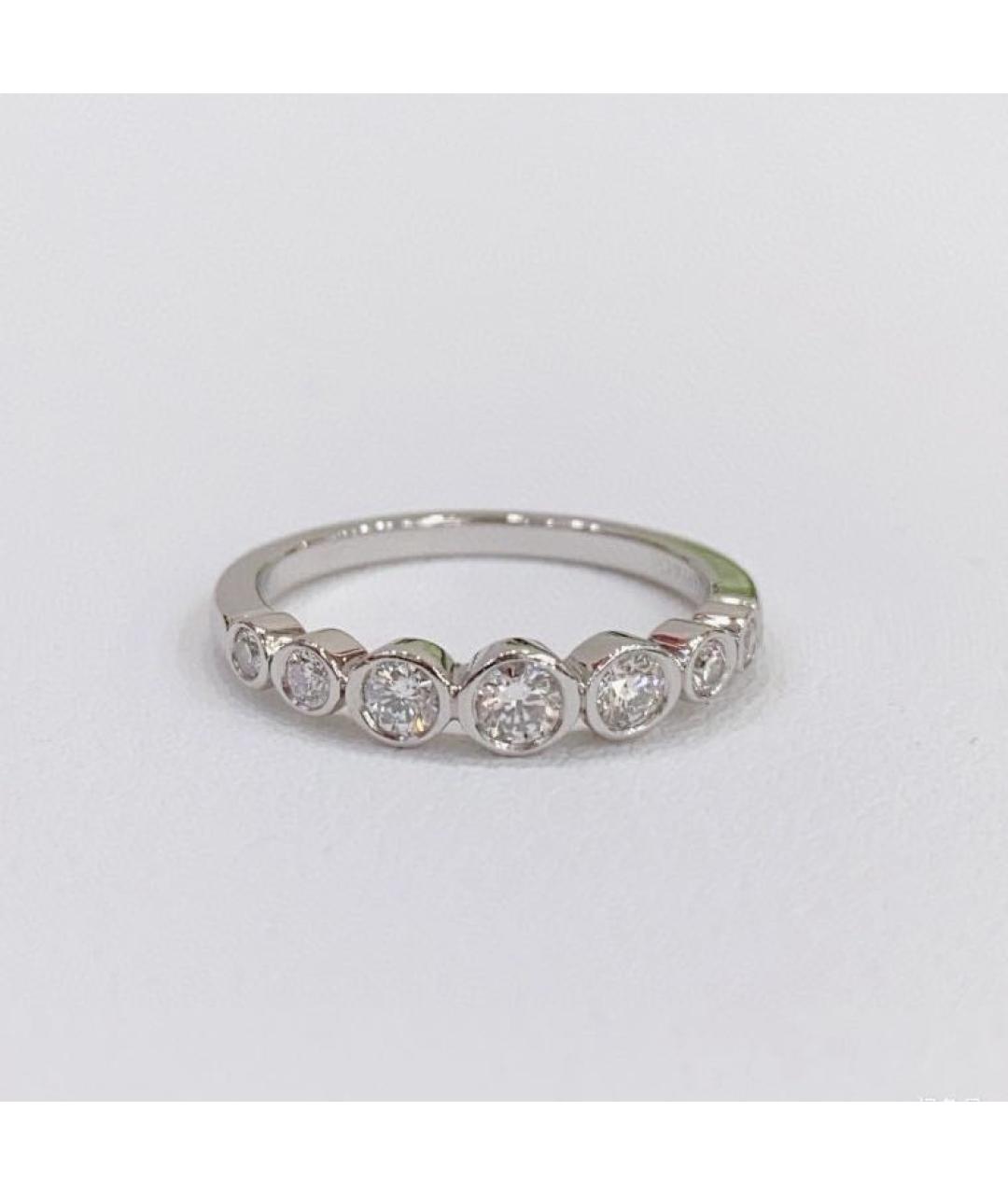 TIFFANY&CO Белое платиновое кольцо, фото 2