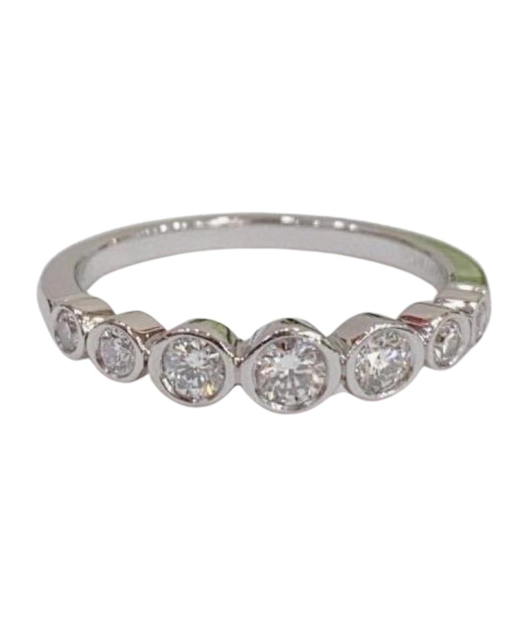TIFFANY&CO Белое платиновое кольцо, фото 1