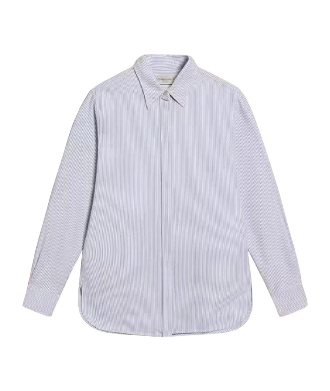 GOLDEN GOOSE DELUXE BRAND Голубая рубашка, фото 1