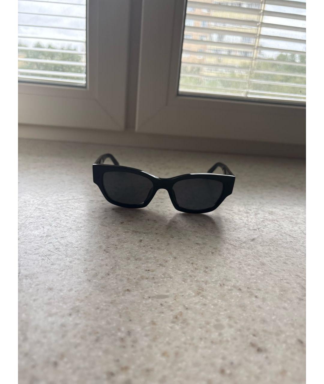 CELINE Черные пластиковые солнцезащитные очки, фото 8