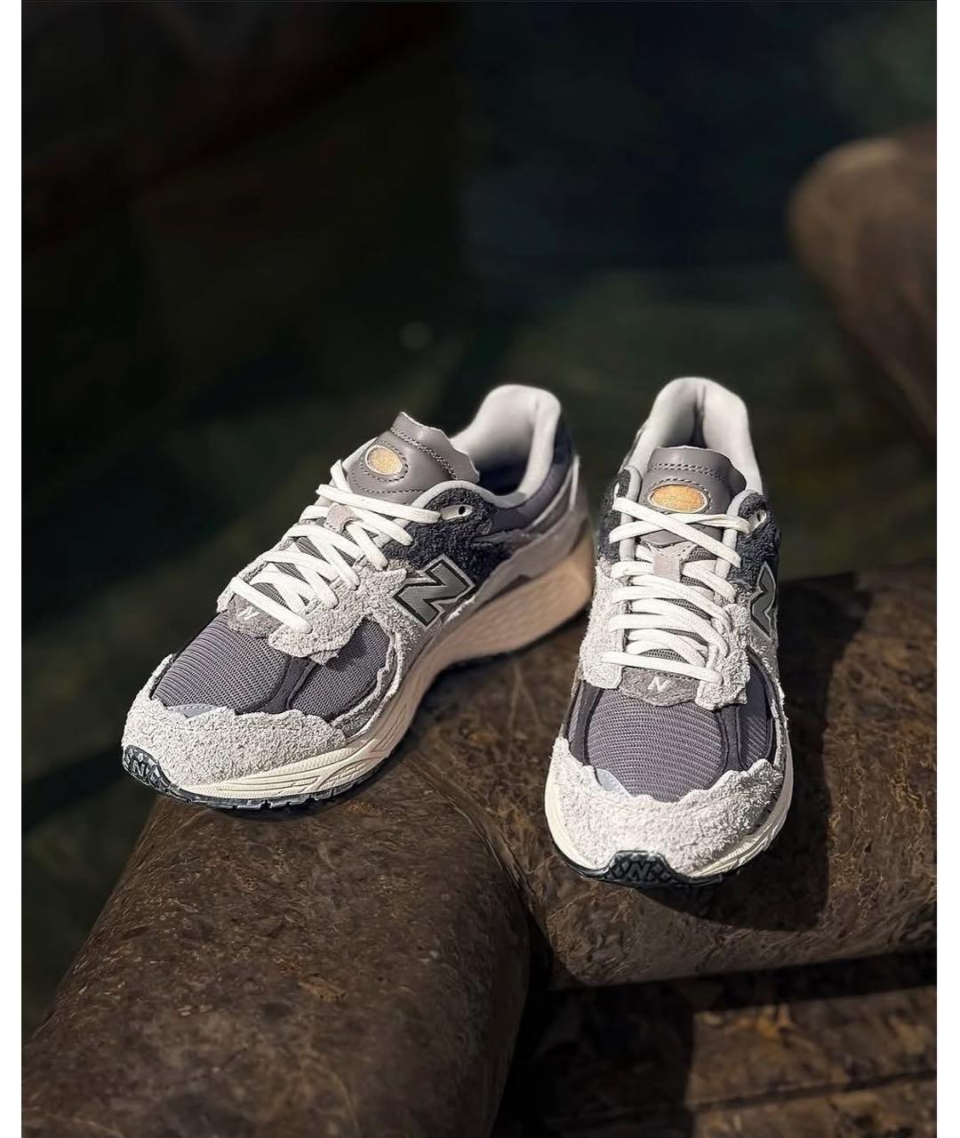 NEW BALANCE Серые кроссовки, фото 2