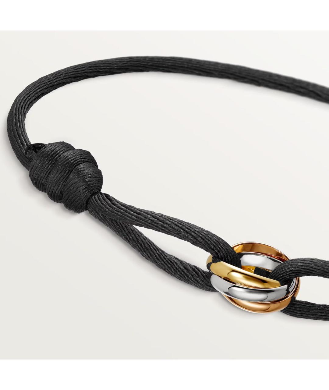 CARTIER Черный браслет из желтого золота, фото 7