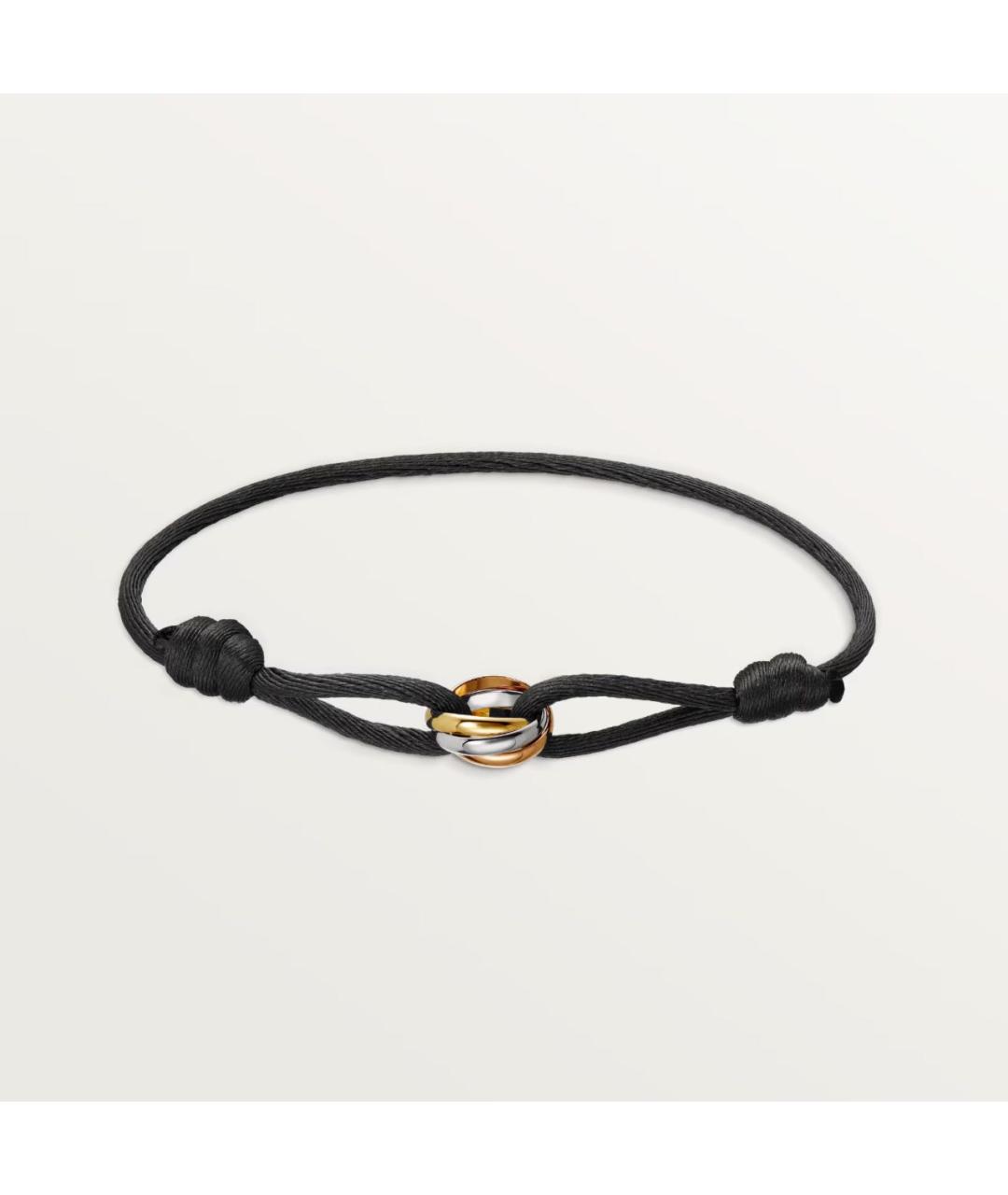 CARTIER Черный браслет из желтого золота, фото 9