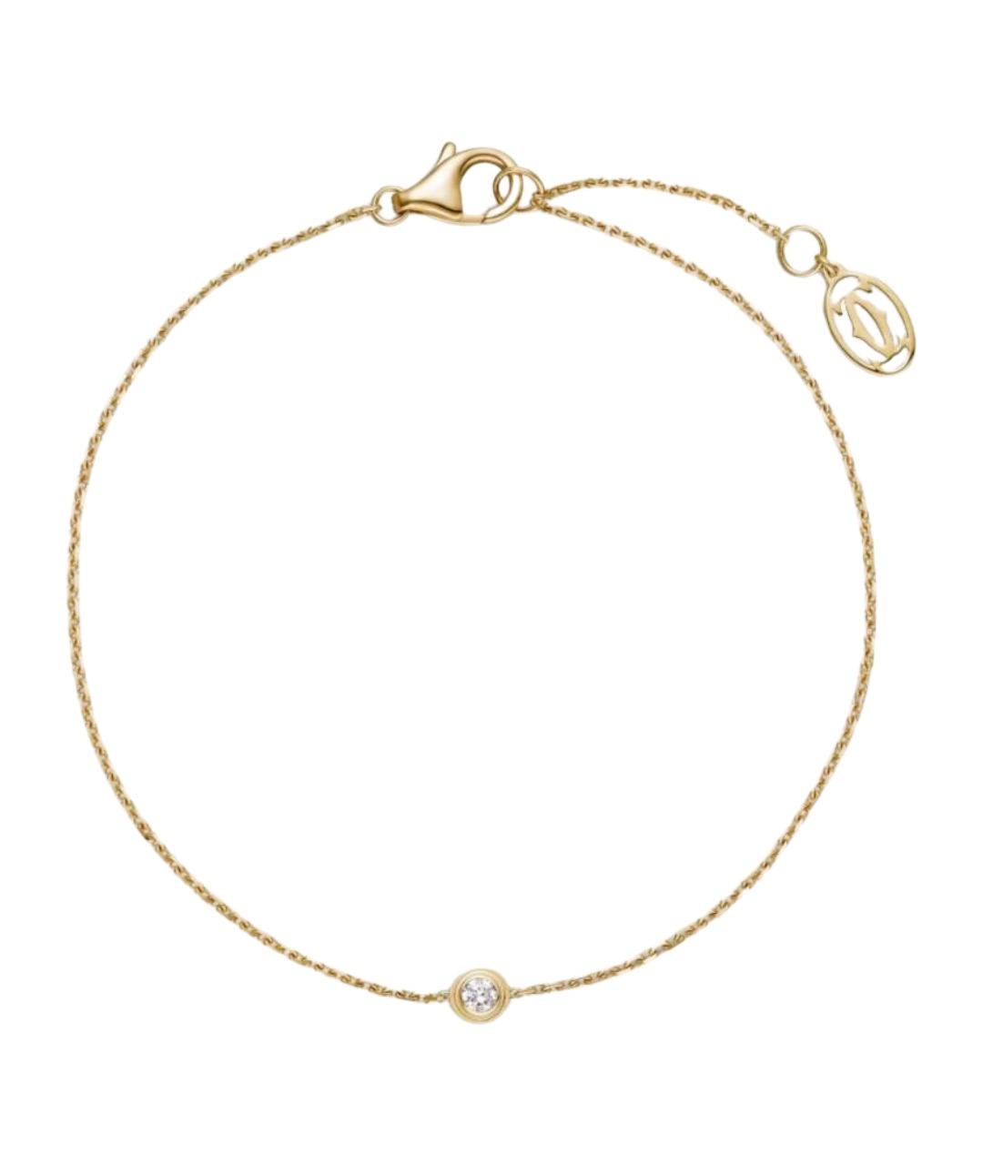 CARTIER Золотой браслет из желтого золота, фото 1