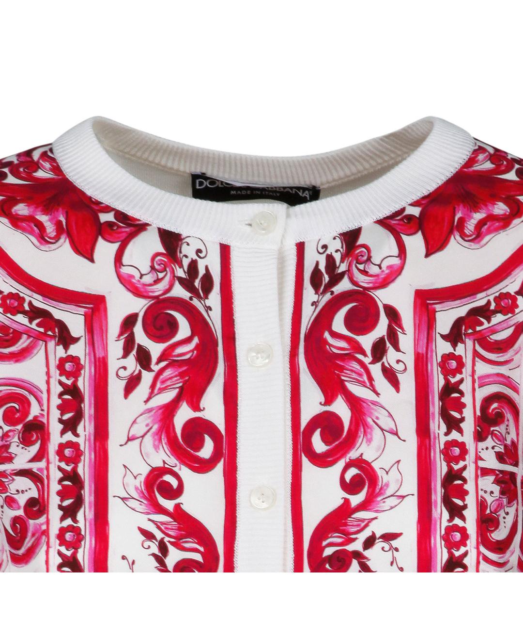 DOLCE&GABBANA Мульти кардиган, фото 3