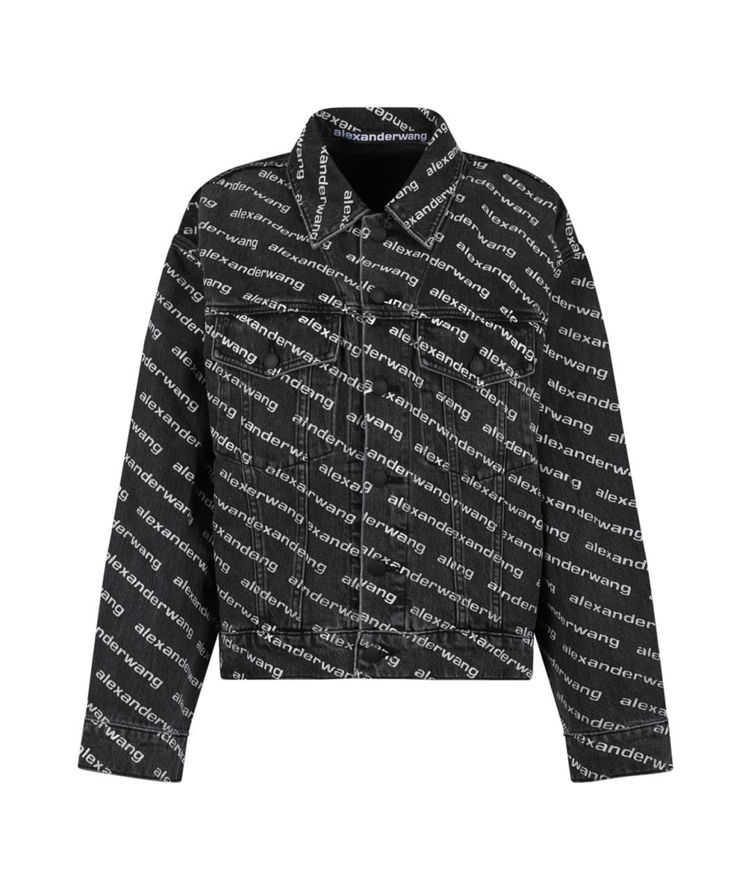 ALEXANDER WANG Черная хлопковая куртка, фото 1