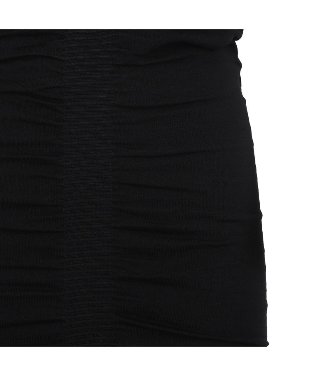 ALEXANDER WANG Черное полиэстеровое повседневное платье, фото 4