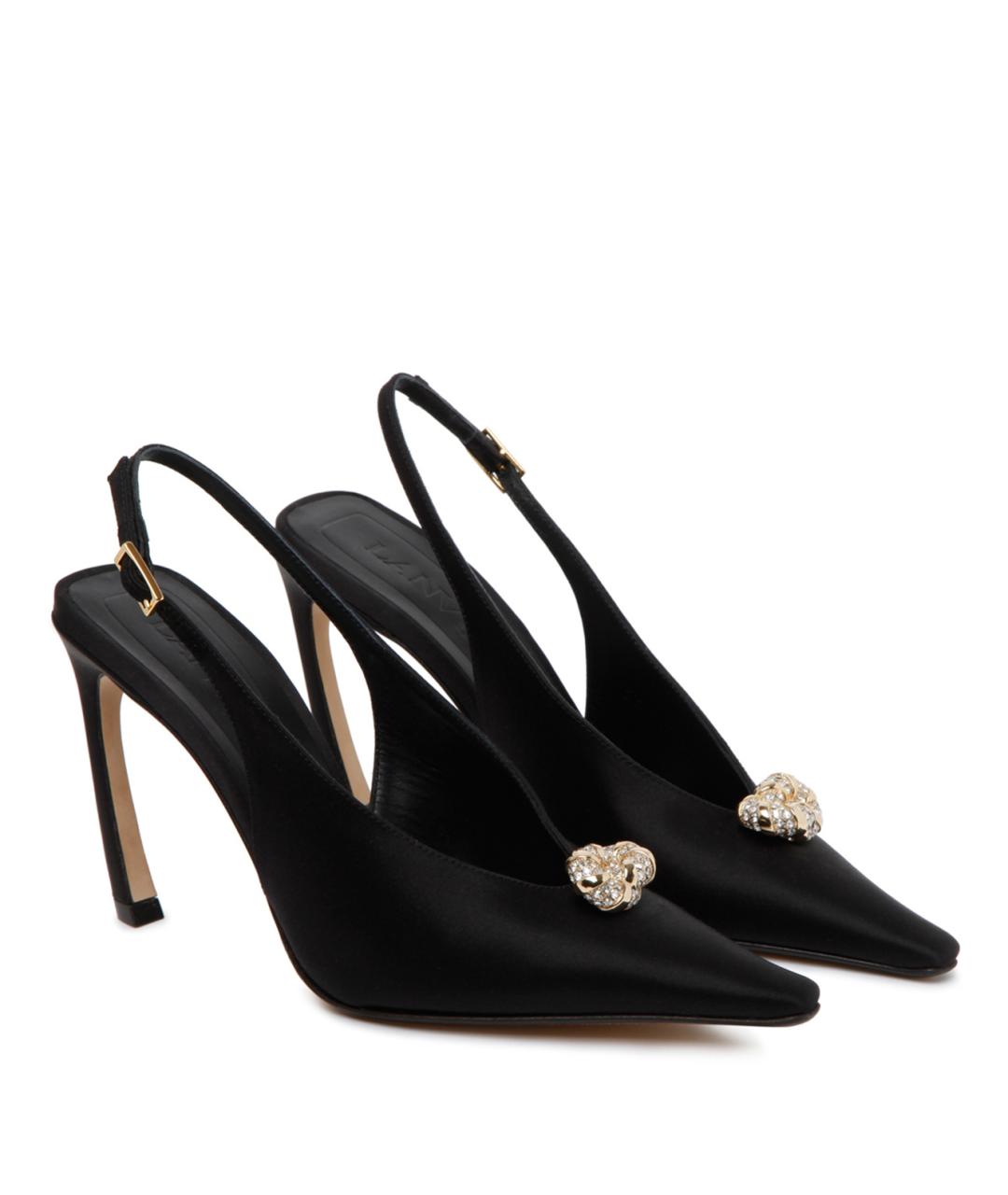 LANVIN Черные туфли, фото 2