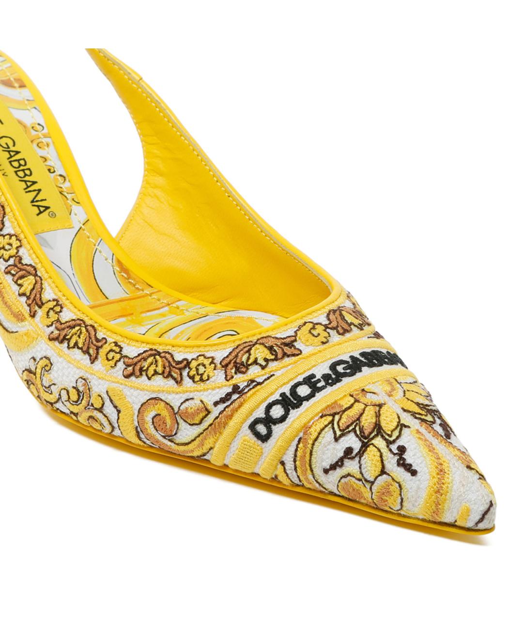 DOLCE&GABBANA Мульти туфли, фото 4