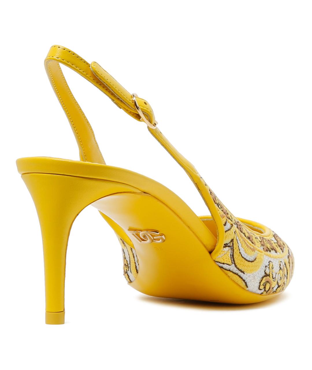 DOLCE&GABBANA Мульти туфли, фото 3