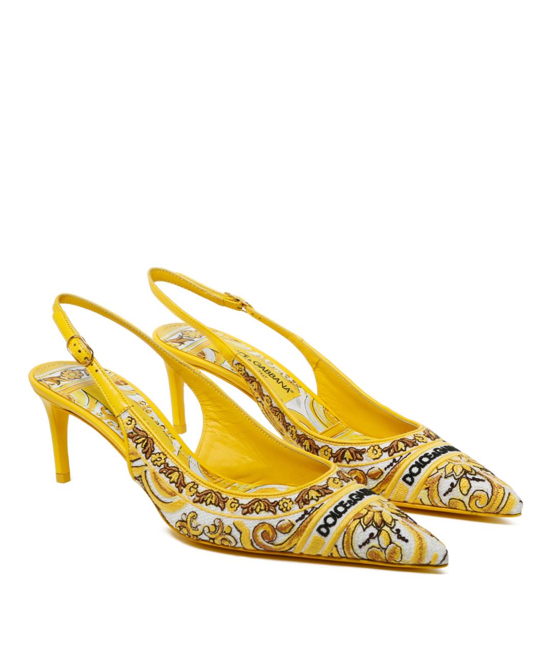 DOLCE&GABBANA Мульти туфли, фото 2