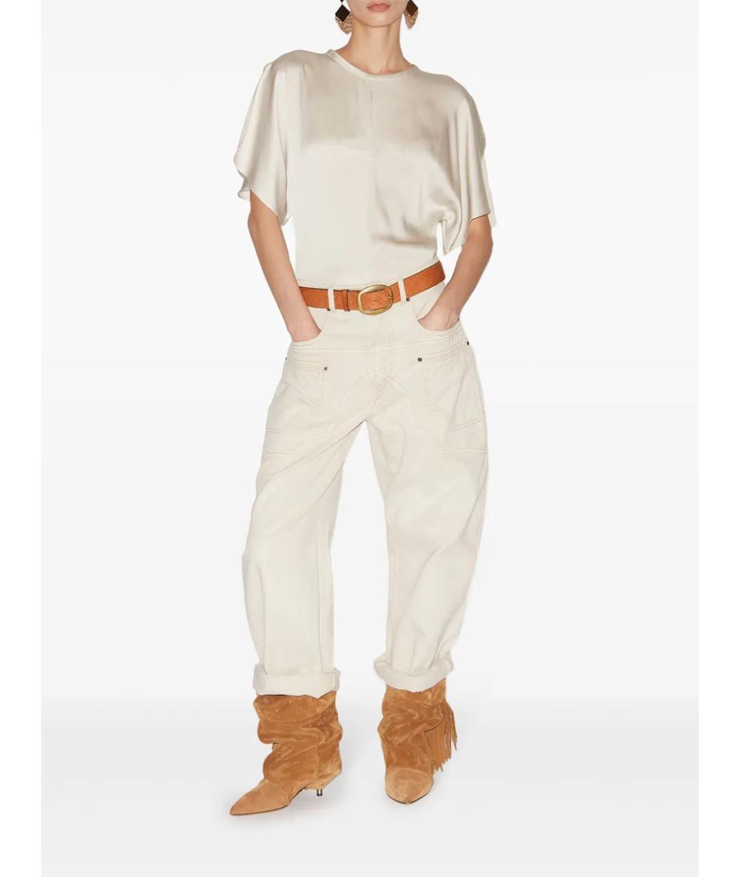 ISABEL MARANT Бежевая футболка, фото 2