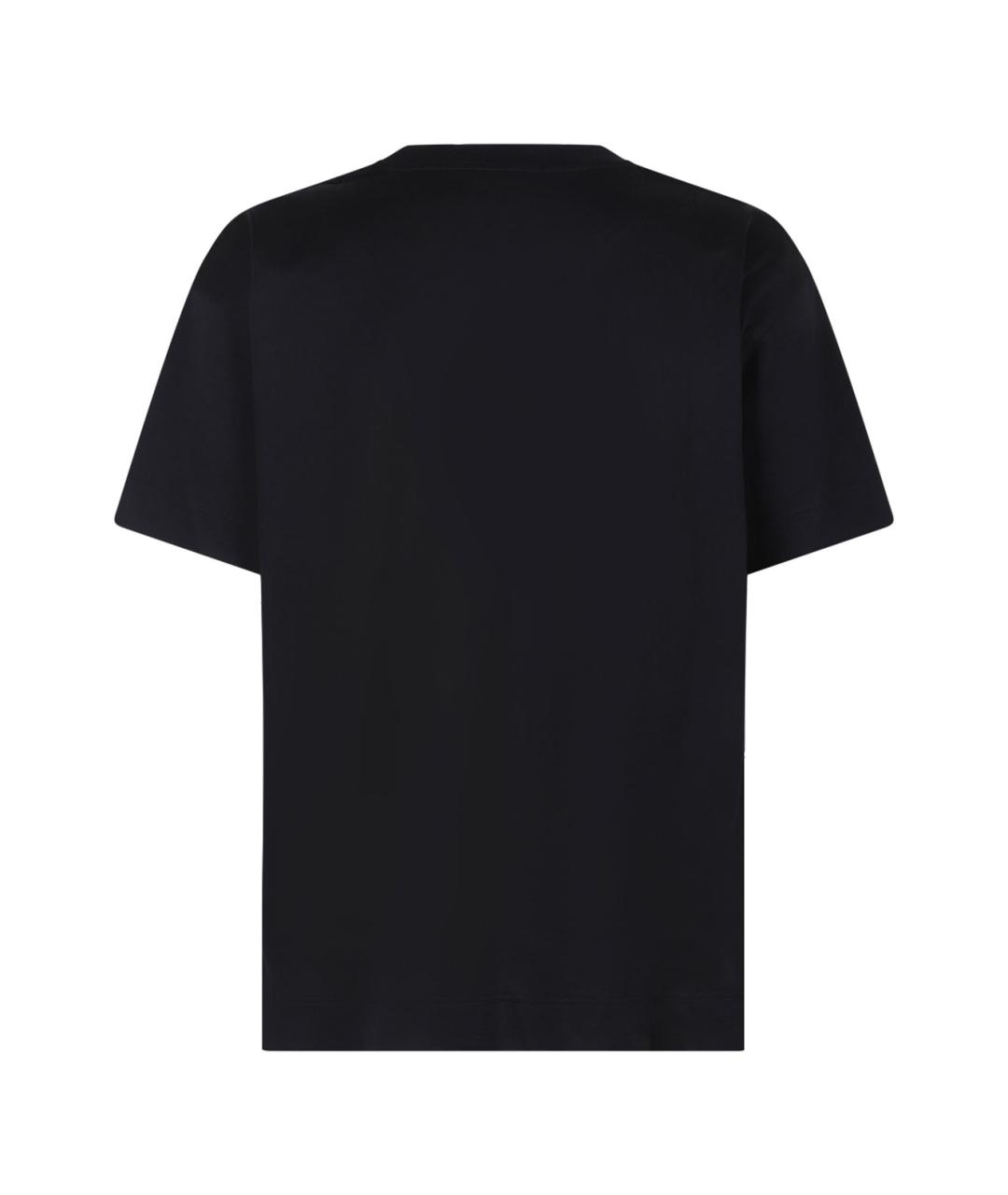 GIVENCHY Черная хлопковая футболка, фото 2