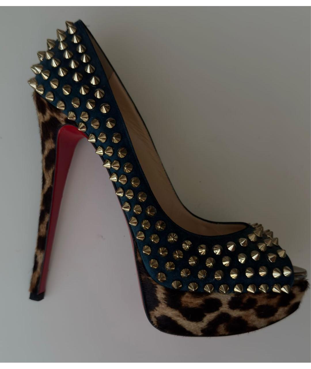 CHRISTIAN LOUBOUTIN Мульти туфли, фото 8