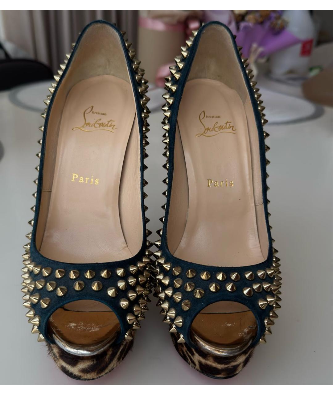 CHRISTIAN LOUBOUTIN Мульти туфли, фото 2