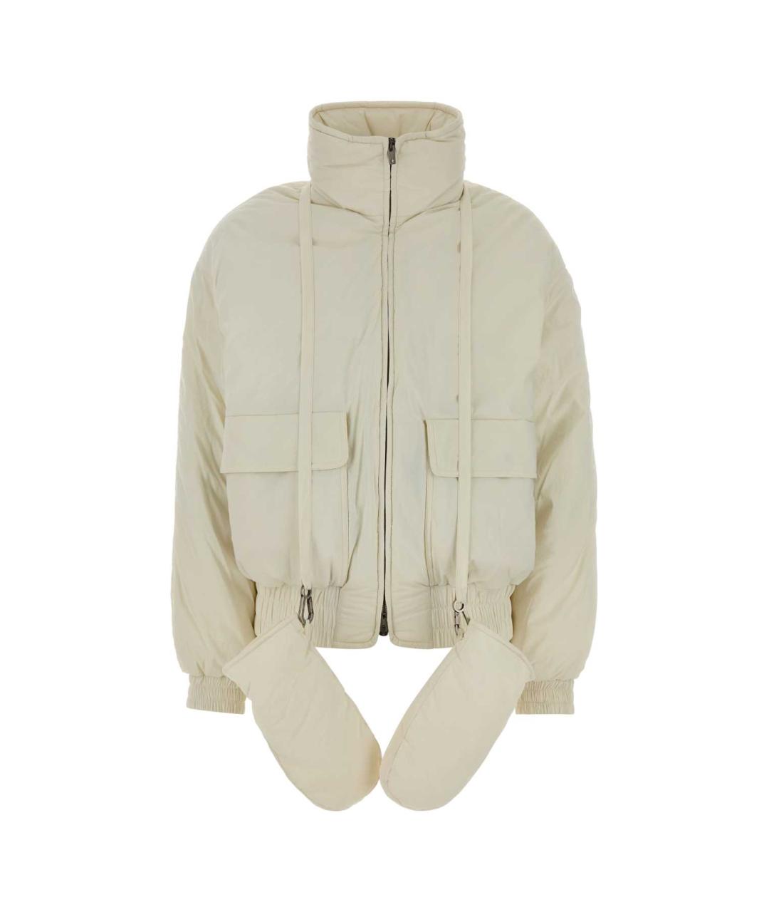 GOLDEN GOOSE DELUXE BRAND Белая полиамидовая куртка, фото 1