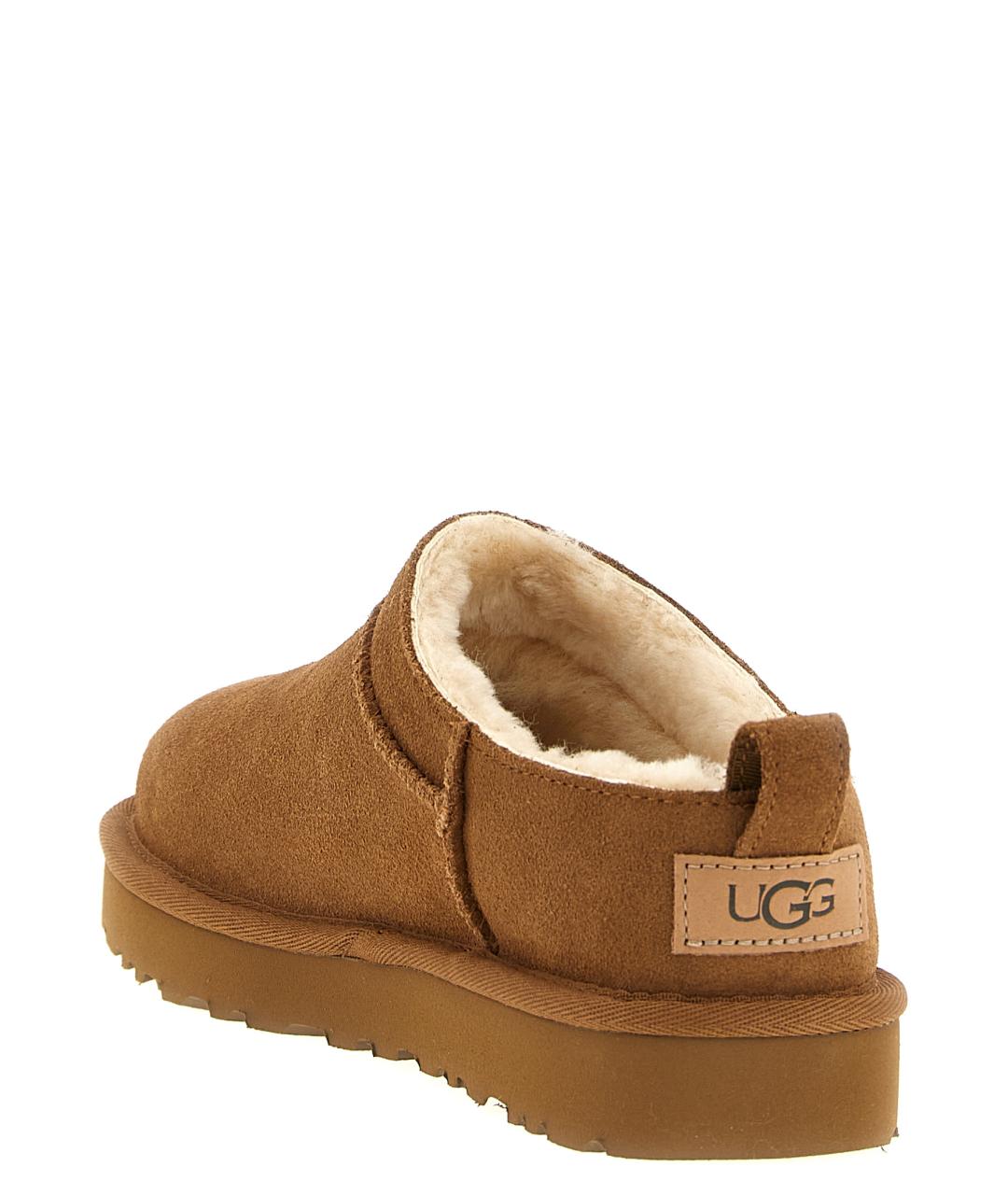 UGG AUSTRALIA Коричневые замшевые ботинки, фото 3