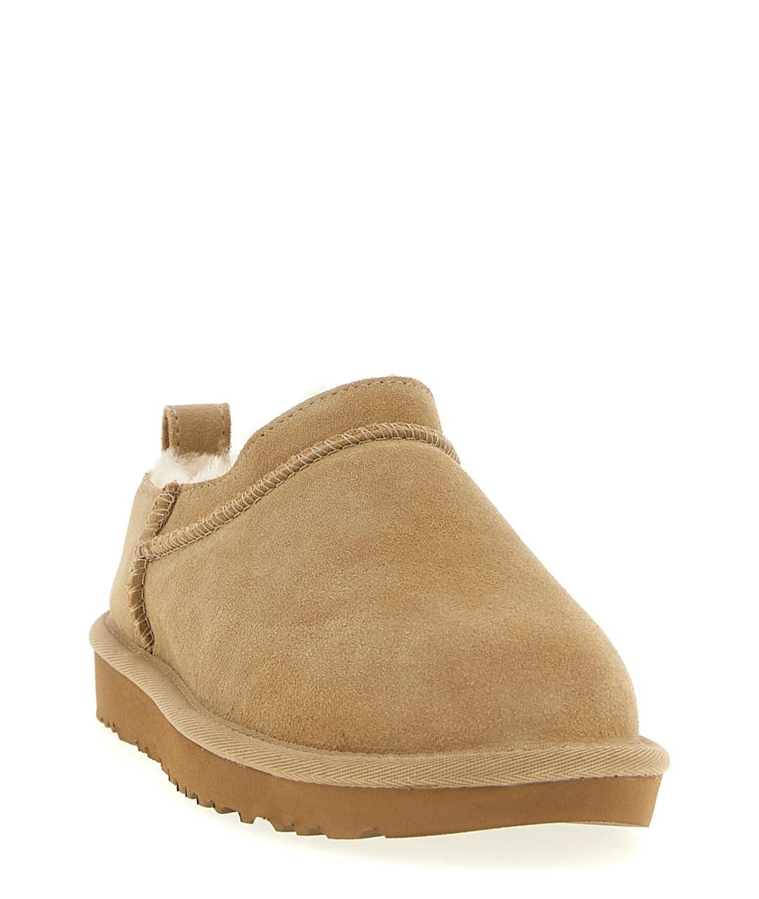 UGG AUSTRALIA Бежевые кожаные ботинки, фото 2