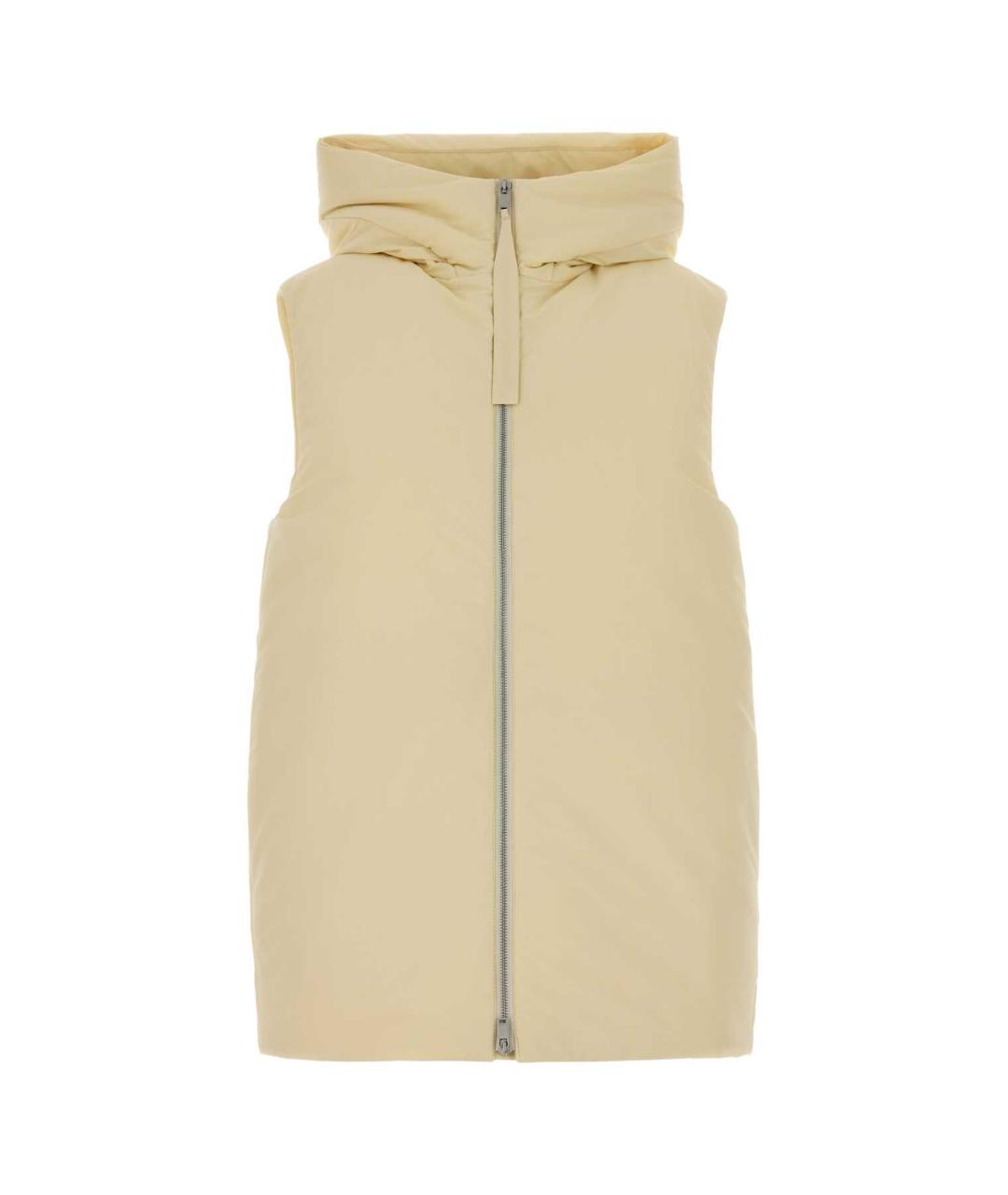 JIL SANDER Бежевый жилет, фото 1