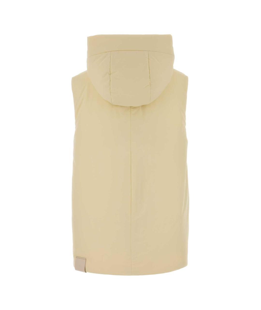 JIL SANDER Бежевый жилет, фото 2
