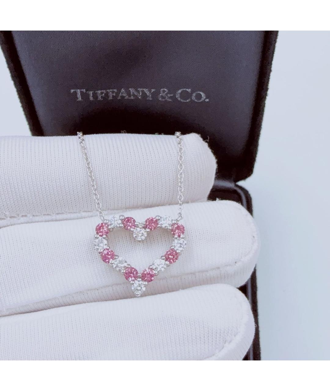 TIFFANY&CO Белое платиновое колье, фото 2