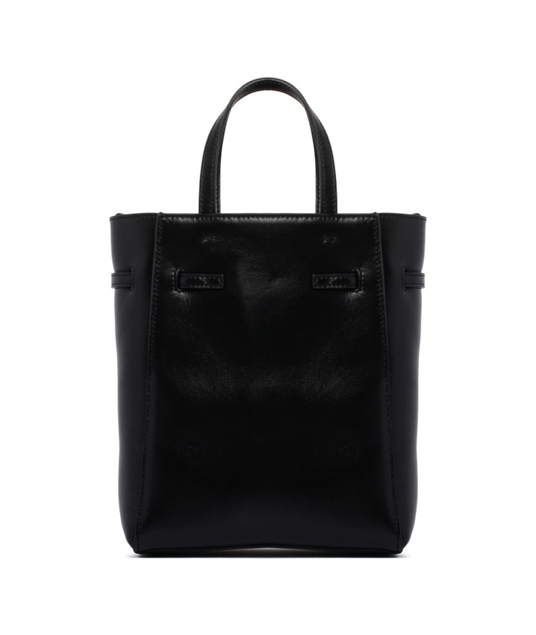 GIVENCHY Черная кожаная сумка с короткими ручками, фото 2