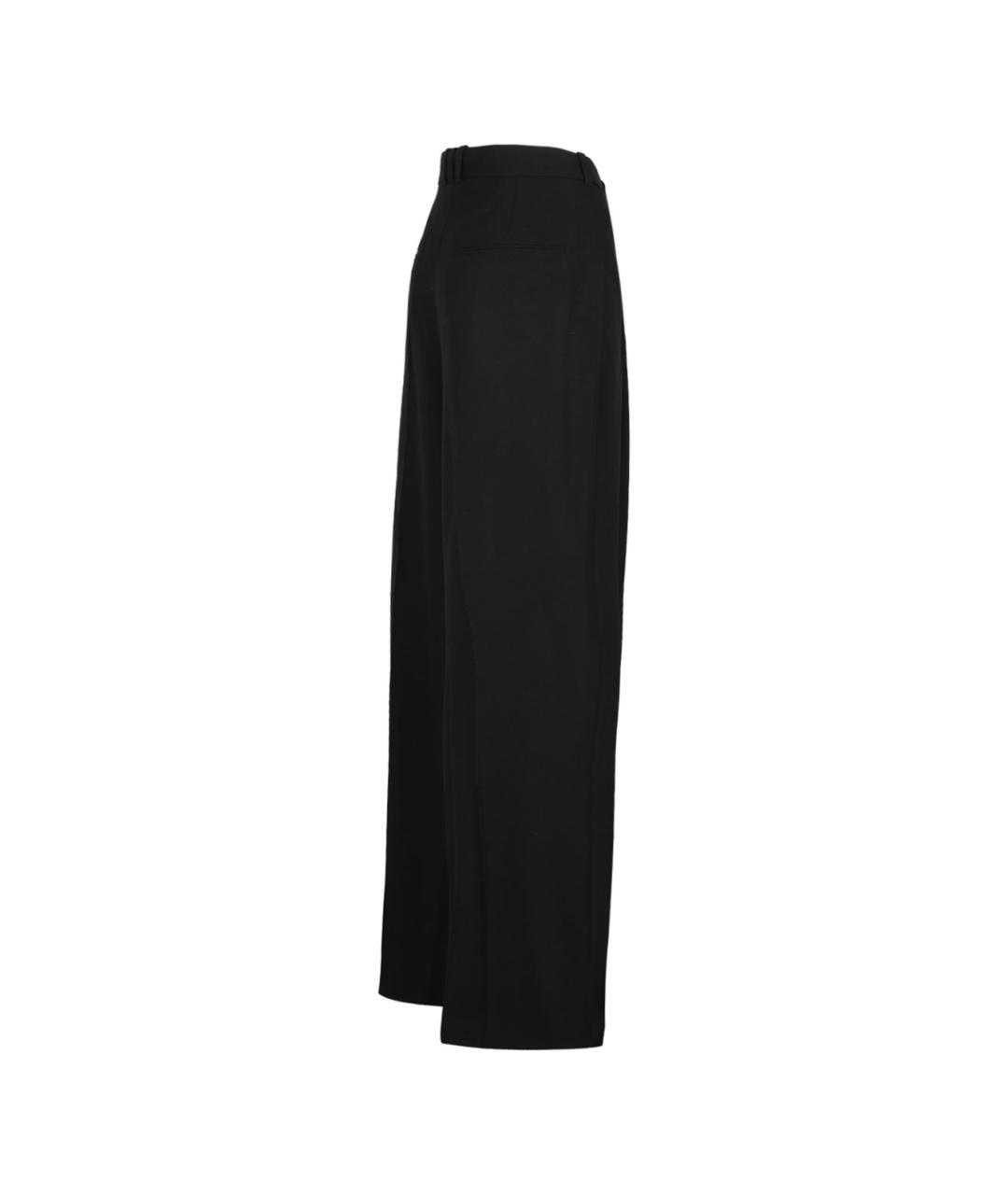 BALMAIN Черные шерстяные повседневные брюки, фото 3