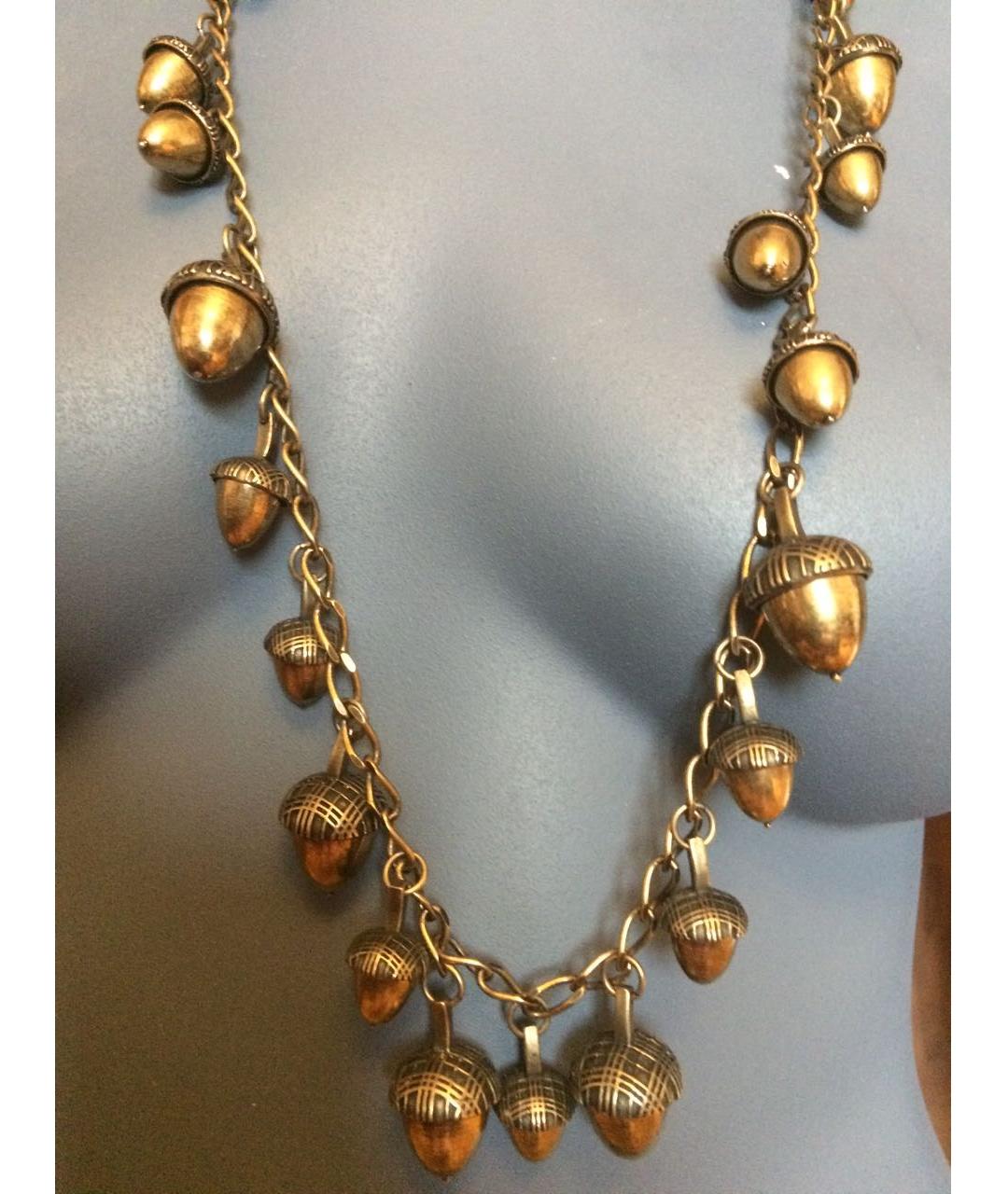 BURBERRY Латунное колье, фото 9