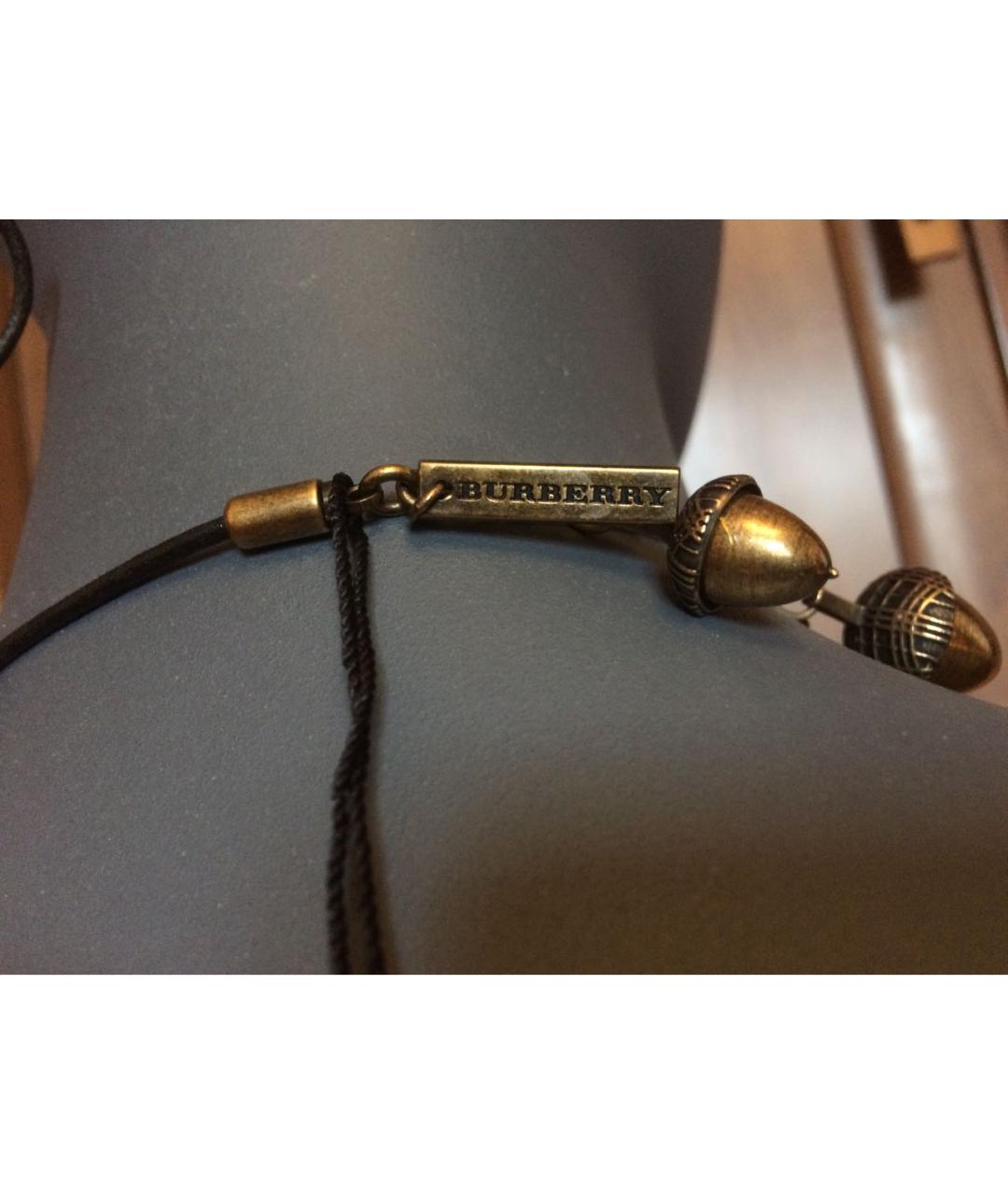 BURBERRY Латунное колье, фото 6