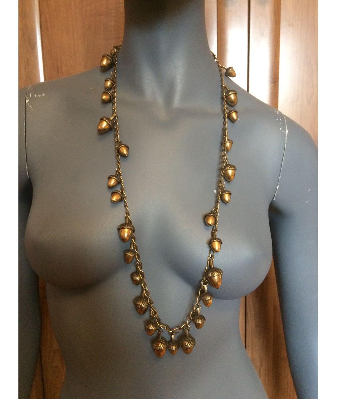 BURBERRY Латунное колье, фото 3