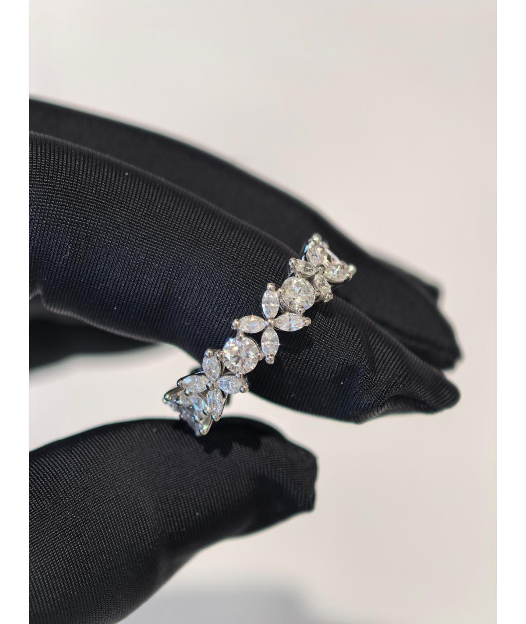 TIFFANY&CO Серебряное платиновое кольцо, фото 2