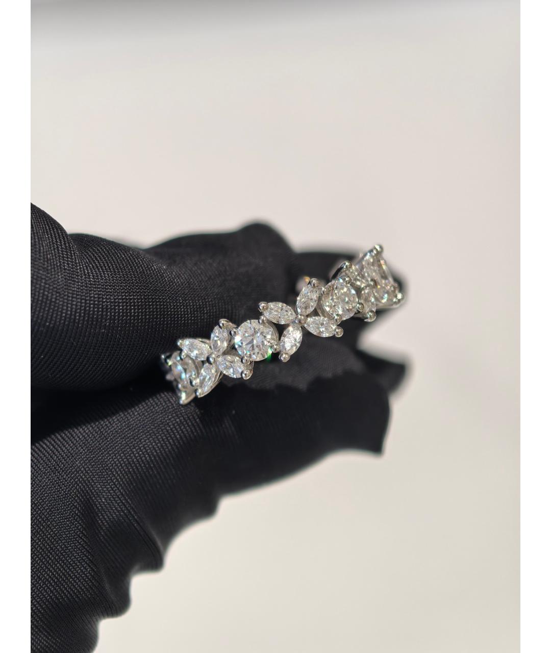 TIFFANY&CO Серебряное платиновое кольцо, фото 4