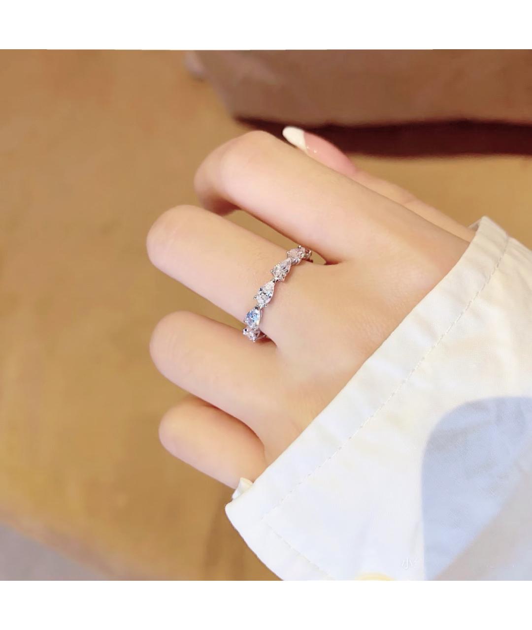 CHAUMET Серебряное платиновое кольцо, фото 5