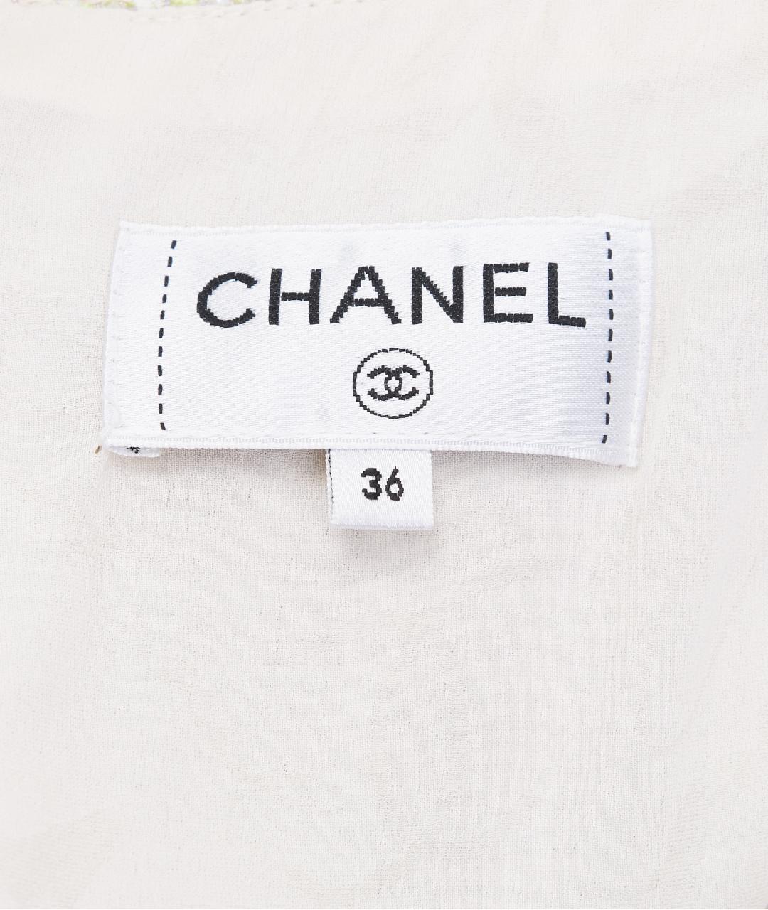 CHANEL Белый полиамидовый комбинезон, фото 5