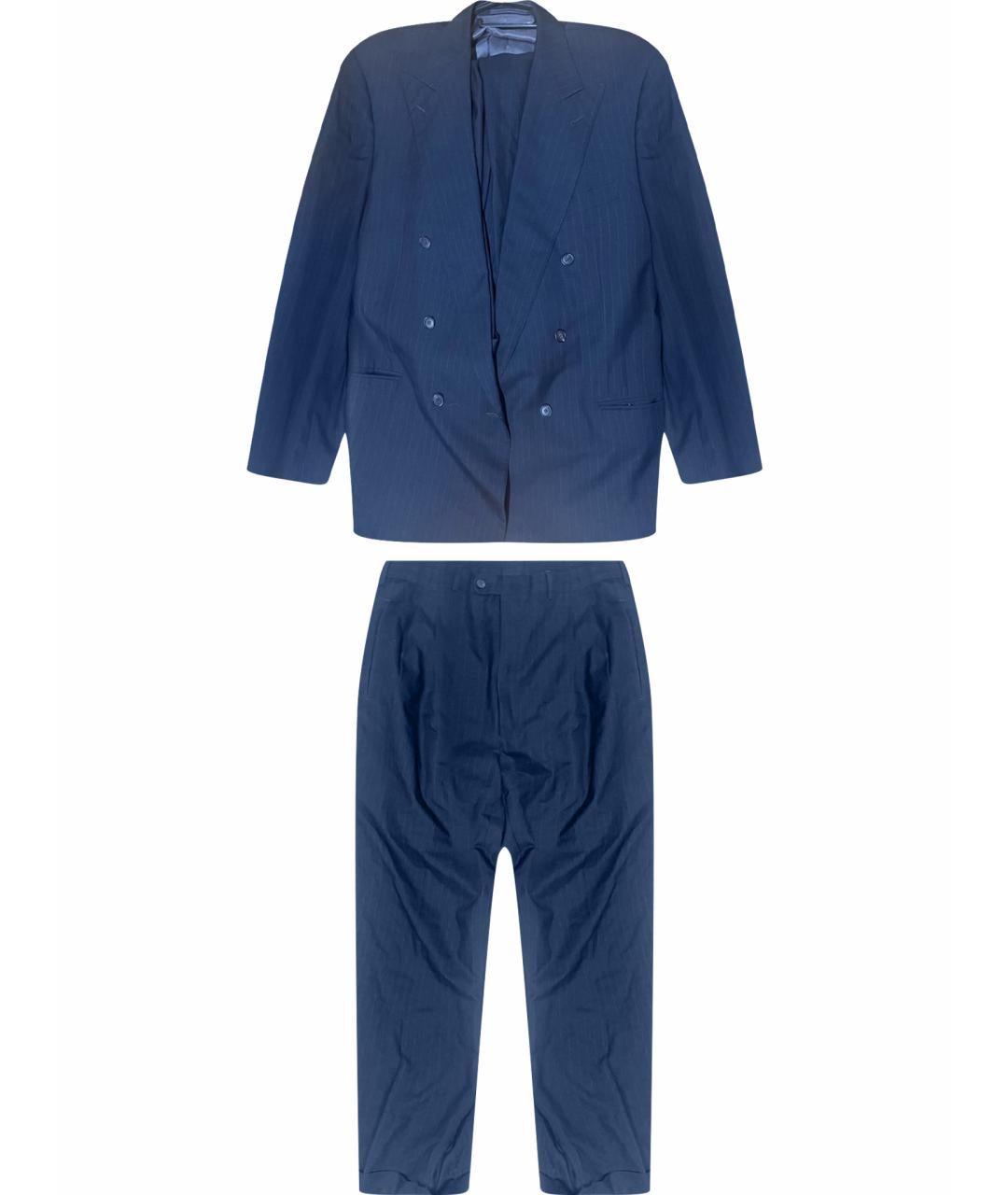ERMENEGILDO ZEGNA XXX Антрацитовый классический костюм, фото 1