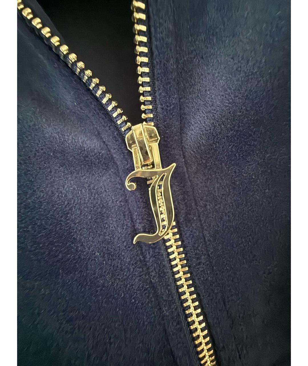 JUICY COUTURE Темно-синяя спортивная куртка, фото 5