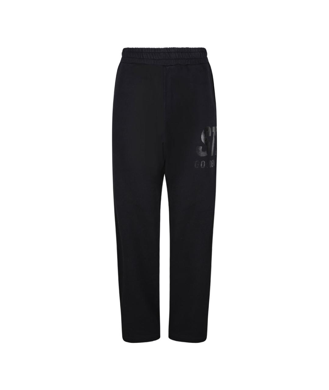 GOLDEN GOOSE DELUXE BRAND Черные повседневные брюки, фото 1