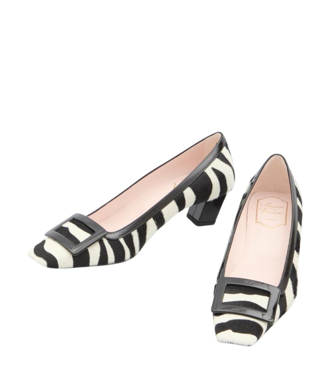 ROGER VIVIER Мульти кожаные туфли, фото 5