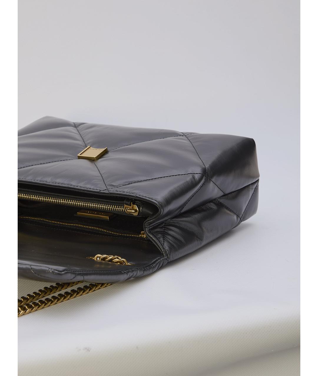 TORY BURCH Черная кожаная сумка через плечо, фото 4