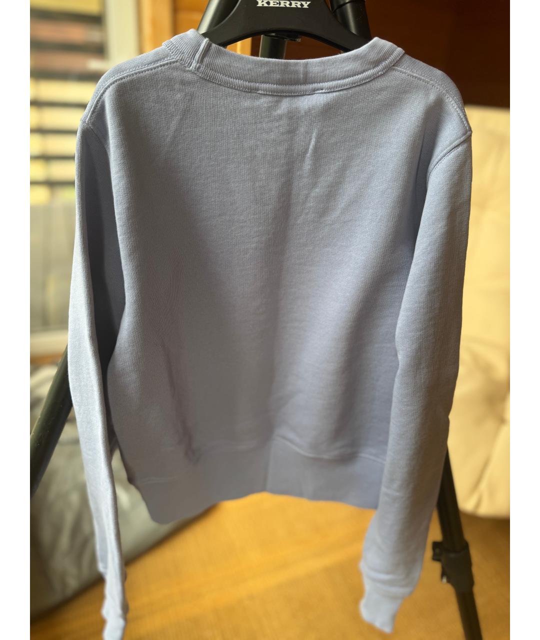 ACNE STUDIOS Синий хлопковый джемпер / свитер, фото 2