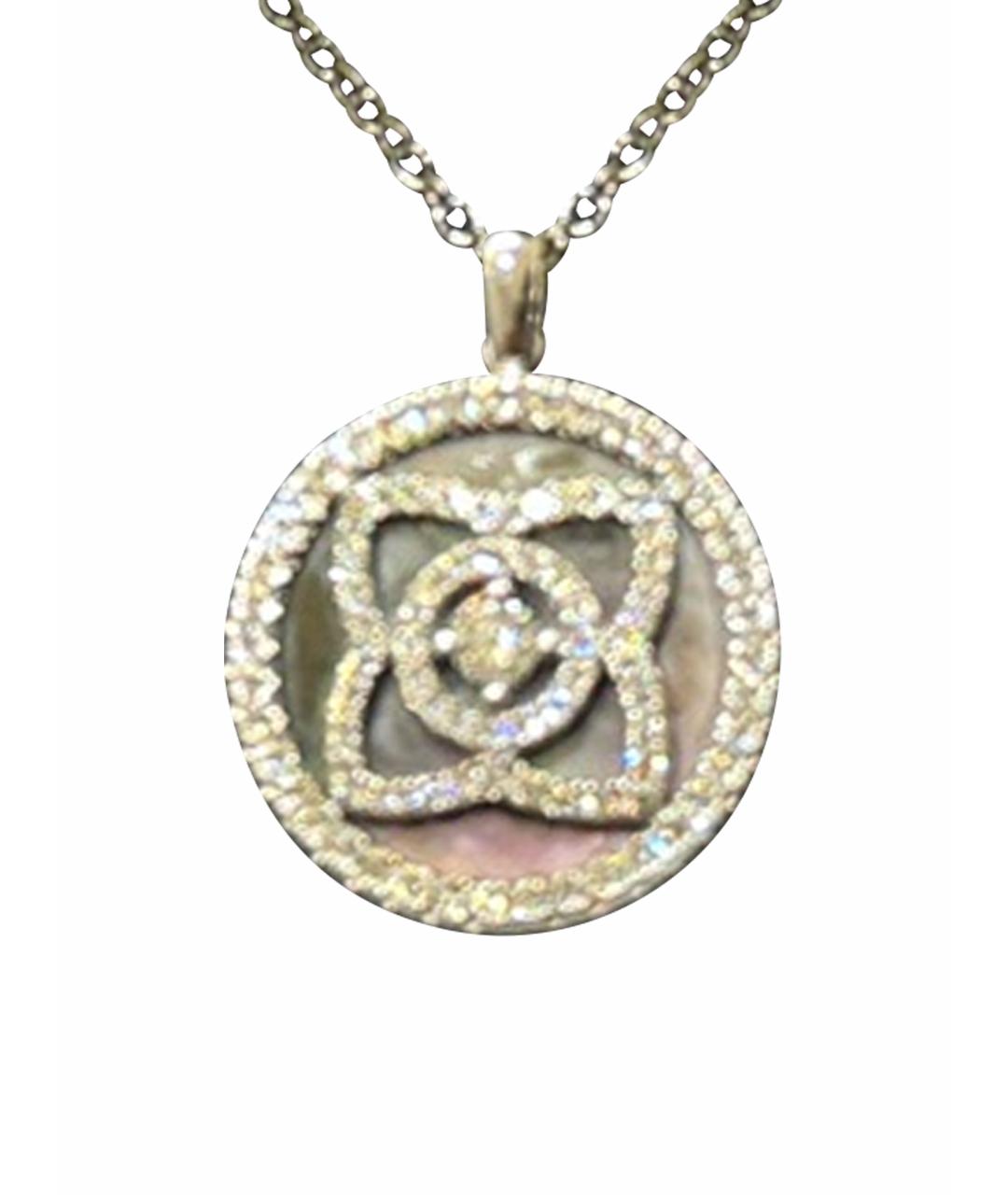 DE BEERS Серебряное колье из белого золота, фото 1