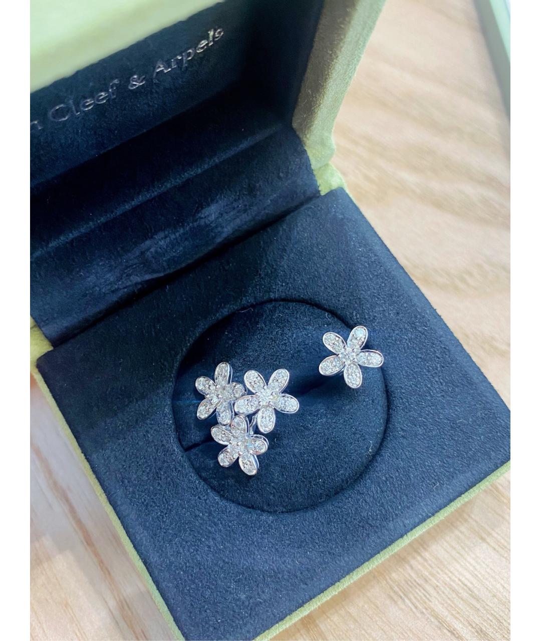 VAN CLEEF & ARPELS Серебряное кольцо из белого золота, фото 3