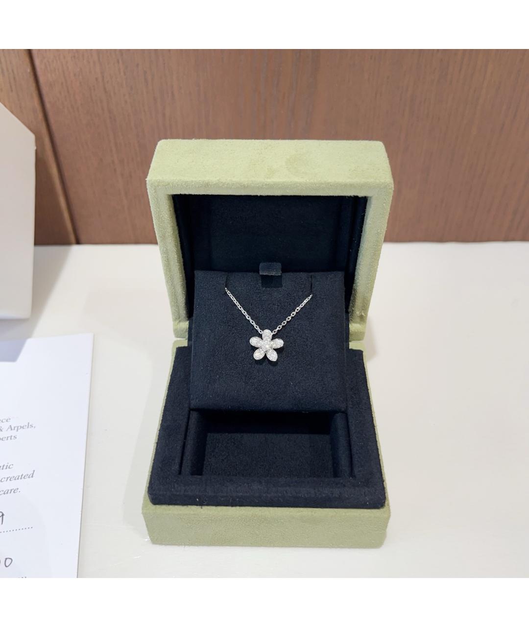 VAN CLEEF & ARPELS Серебряное колье из белого золота, фото 6