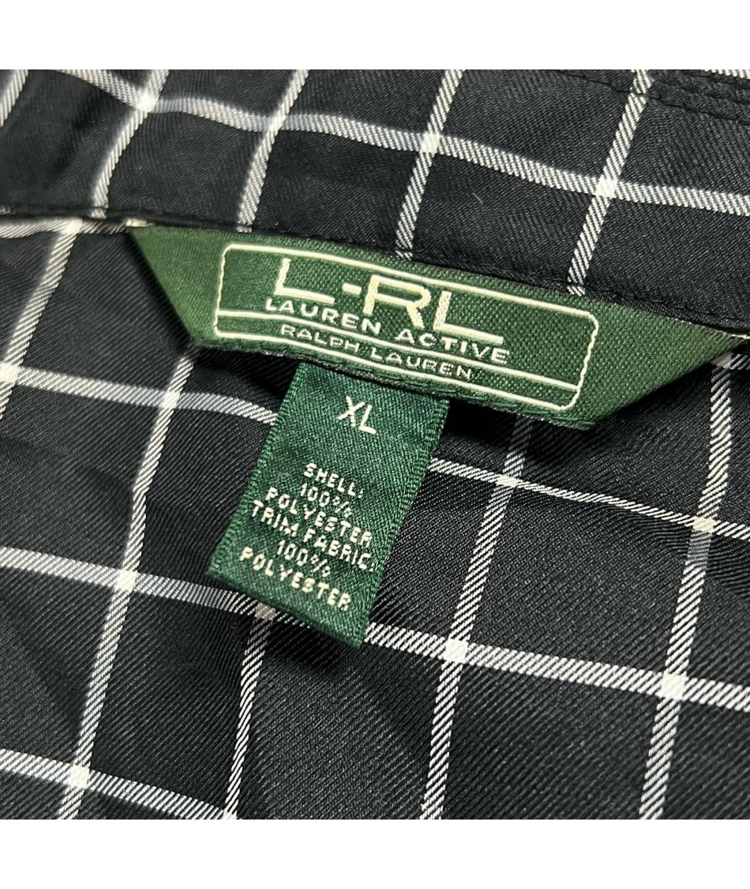 RALPH LAUREN Черная полиэстеровая куртка, фото 6