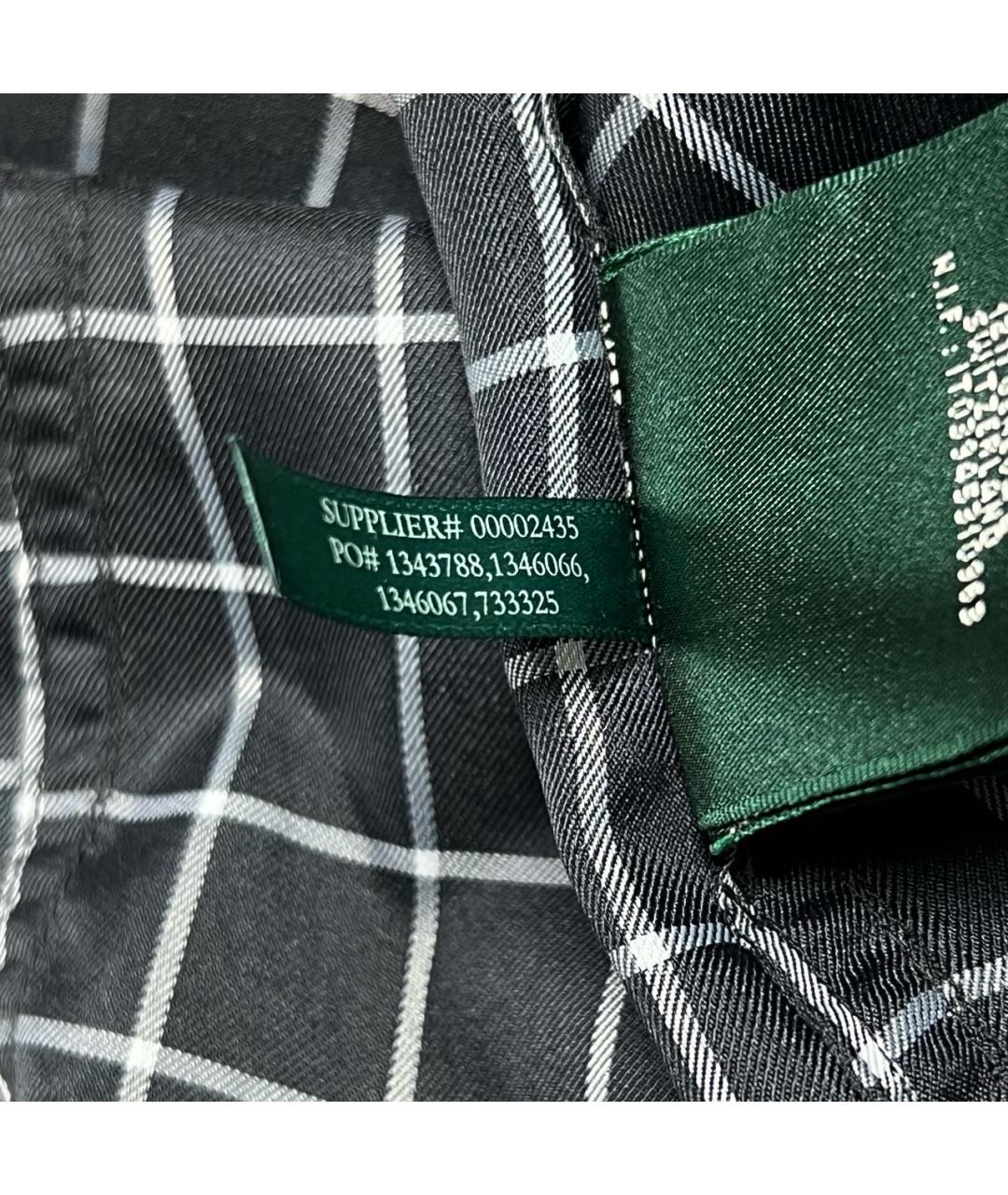 RALPH LAUREN Черная полиэстеровая куртка, фото 8